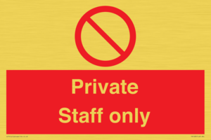 Private Staff Only